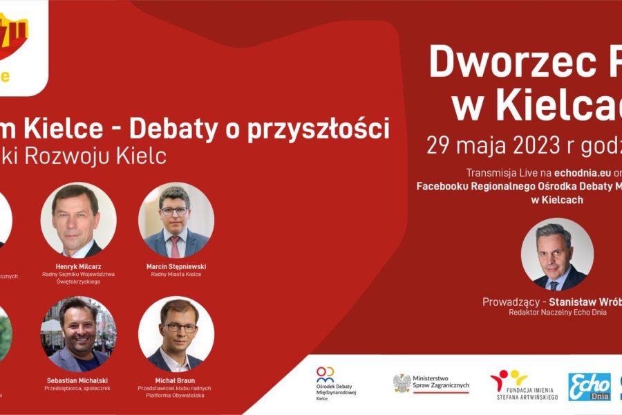 Już wkrótce odbędzie się debata poświęcona przyszłości Kielc
