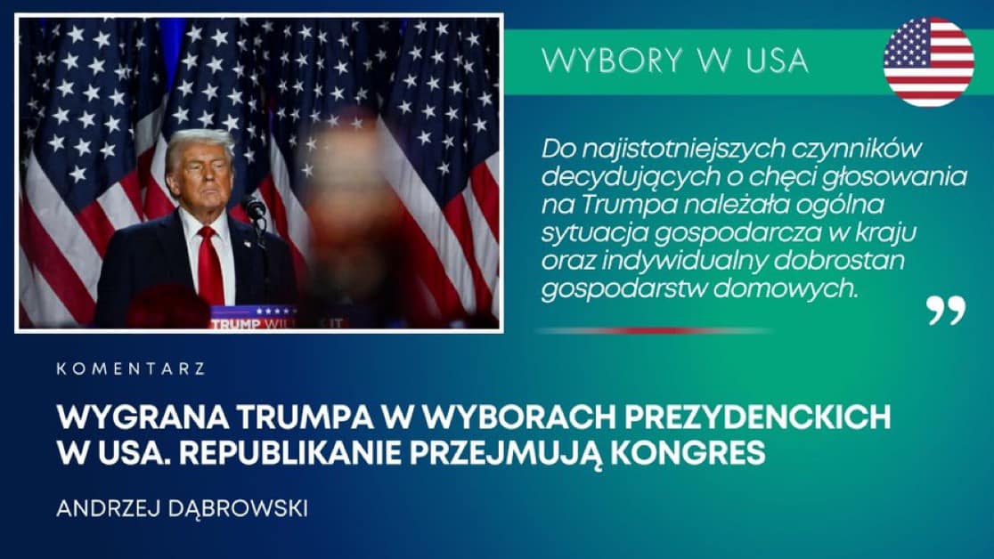 Donald Trump Prezydentem Stanów Zjednoczonych